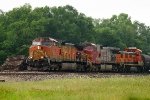 BNSF 4158, 771 w/ BUGX 1270 (enroute to dismantler in Brownwood)